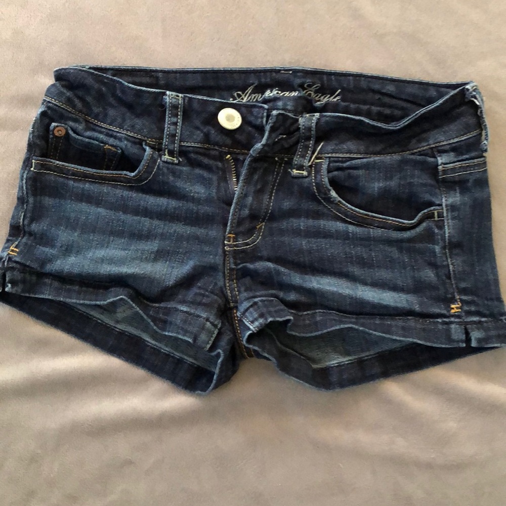 American eagle jean shorts